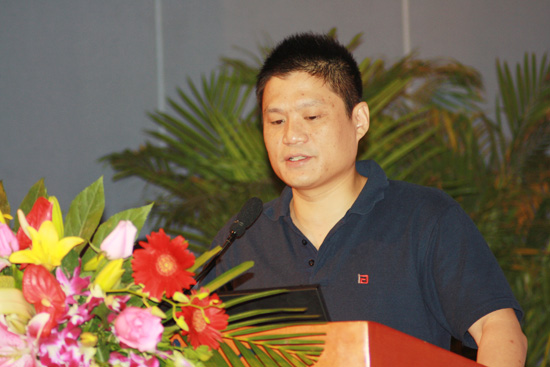 北京球王会体育官方网站互联信息顾问有限公司董事长发表《智慧城市发展展望》主题演讲