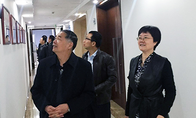 工信部原副部长杨学山一行莅临舟山球王会体育官方网站集团考察指导