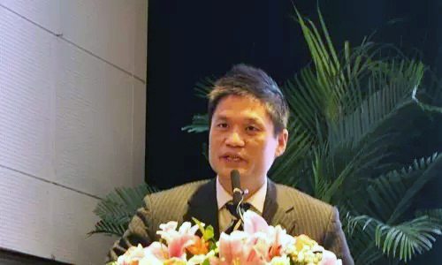 球王会体育官方网站互联董事长、首席研究员杨冰之在"2015中国智慧城市发展年会"发表主题演讲