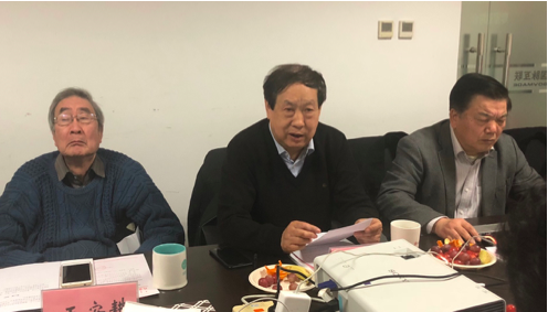 专家从左至右：王安耕、汪玉凯、周德铭