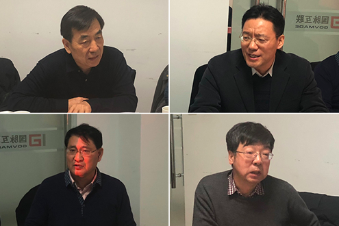 专家：兰惠（左上）、单志广（右上）、穆勇（左下）、唐建平（右下）